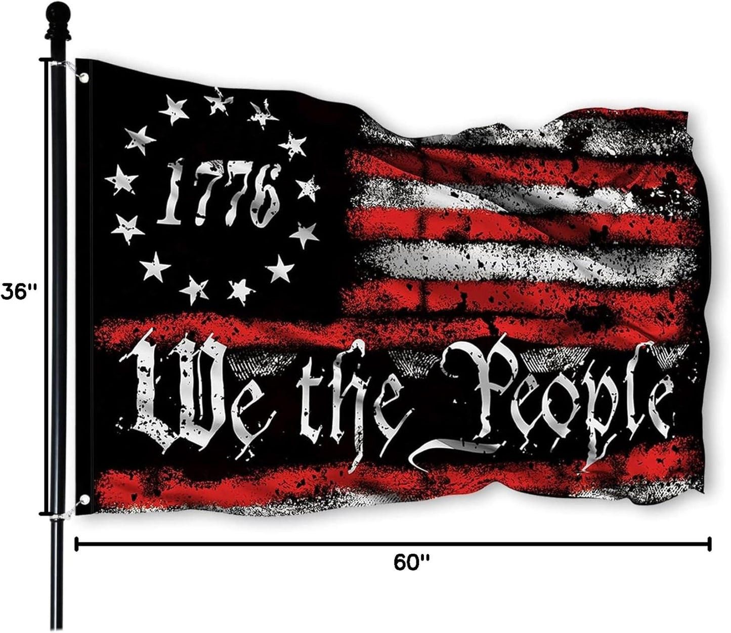 We The People Patriotic Flag