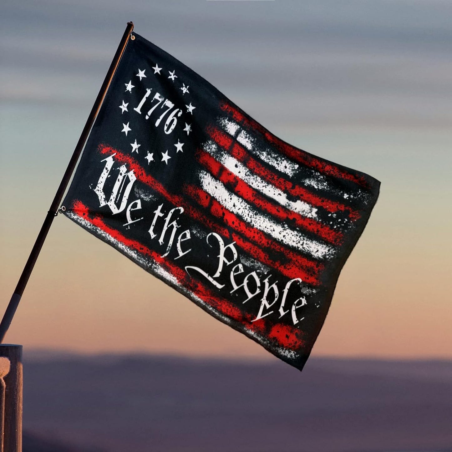 We The People Patriotic Flag