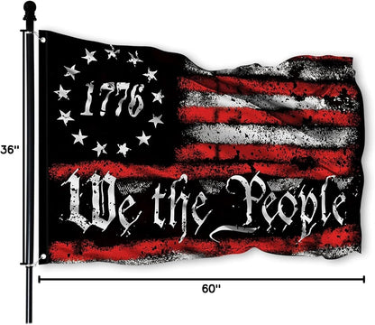 We The People Patriotic Flag