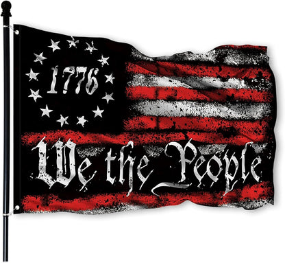 We The People Patriotic Flag