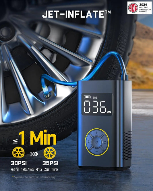 Portable Inflate Tire Pump