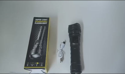 High Power USB Rechargeable Flashlight